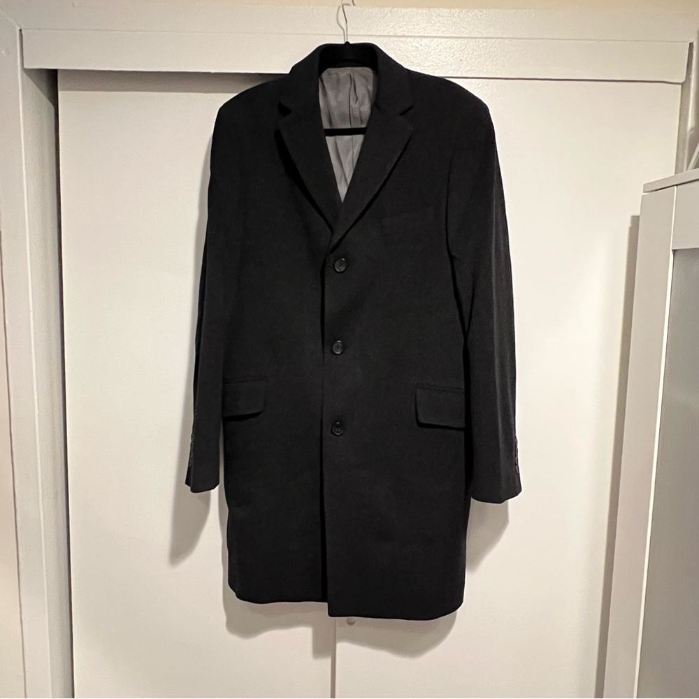 Loro Piana Torino Men’s wool & cashmere over coat 40R